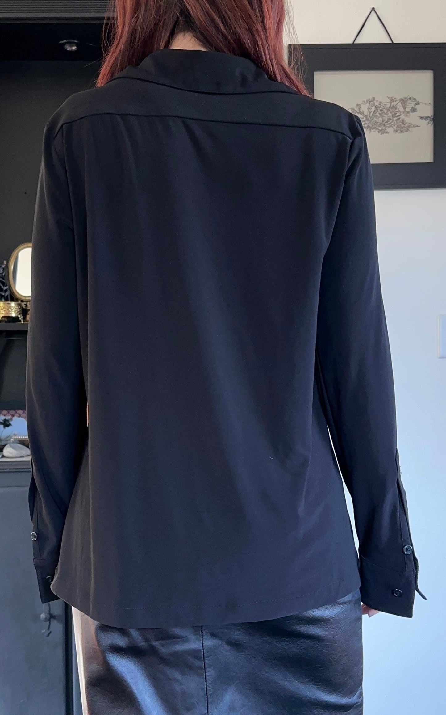 Stretch Button Down Shirt M/L