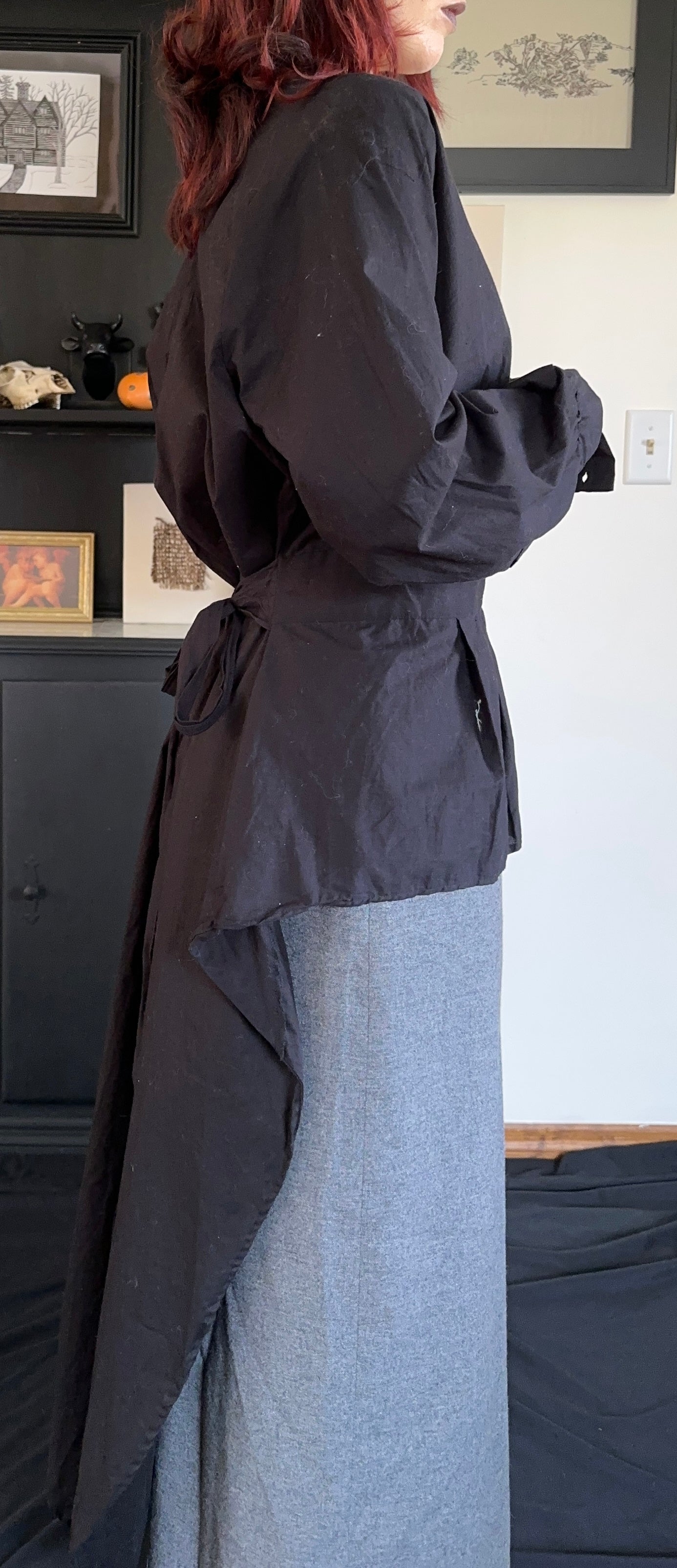 Vintage Cotton Edwardian Style Top 2X