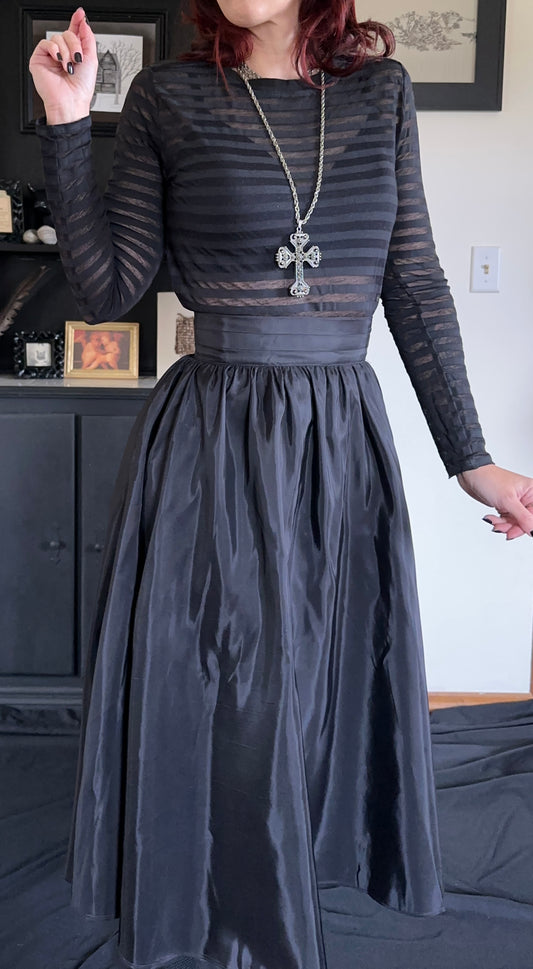 Jessica's Gunnies Taffeta Skirt SZ 9