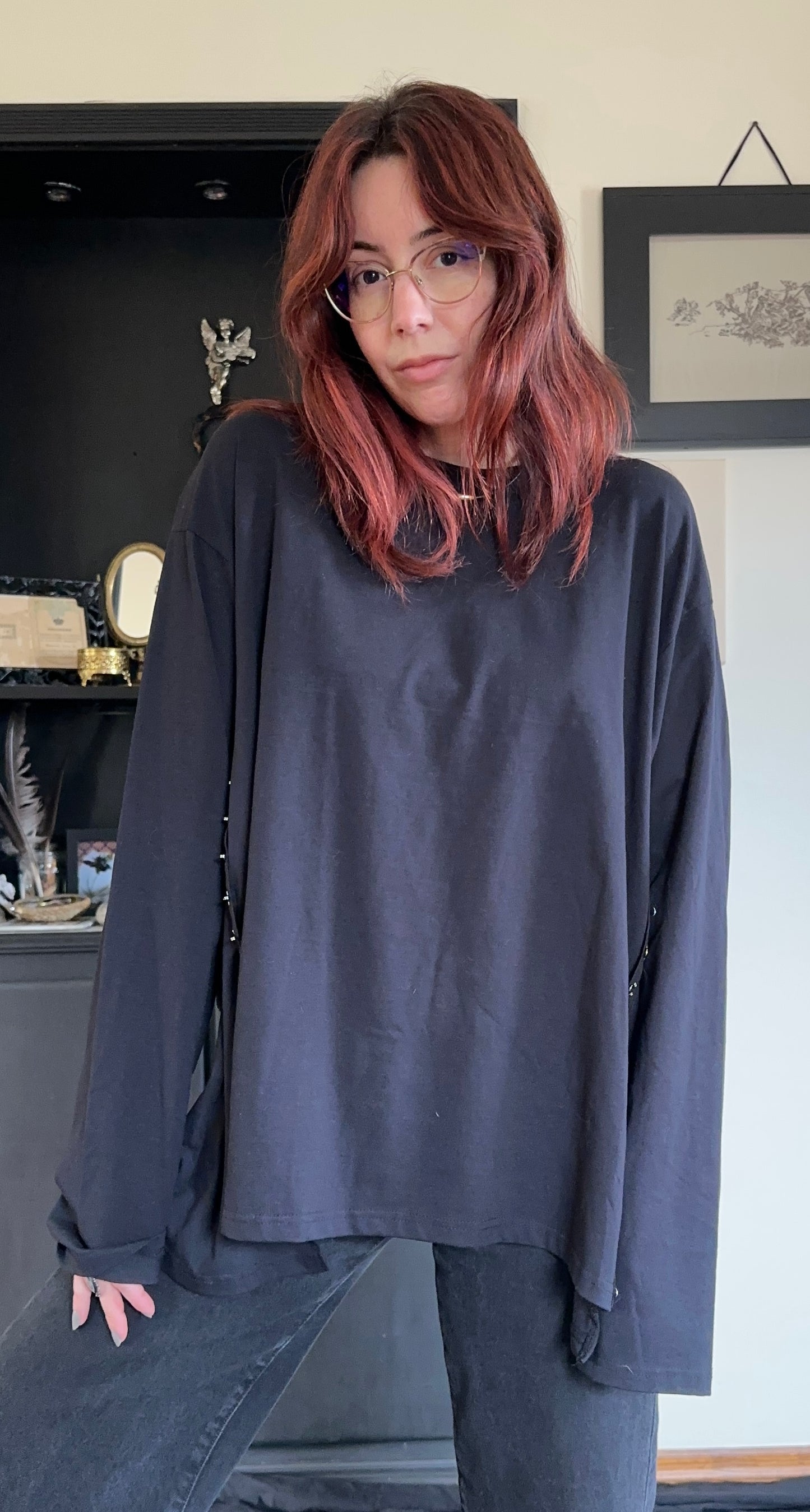 Cotton Hook & Eye Top L/XL