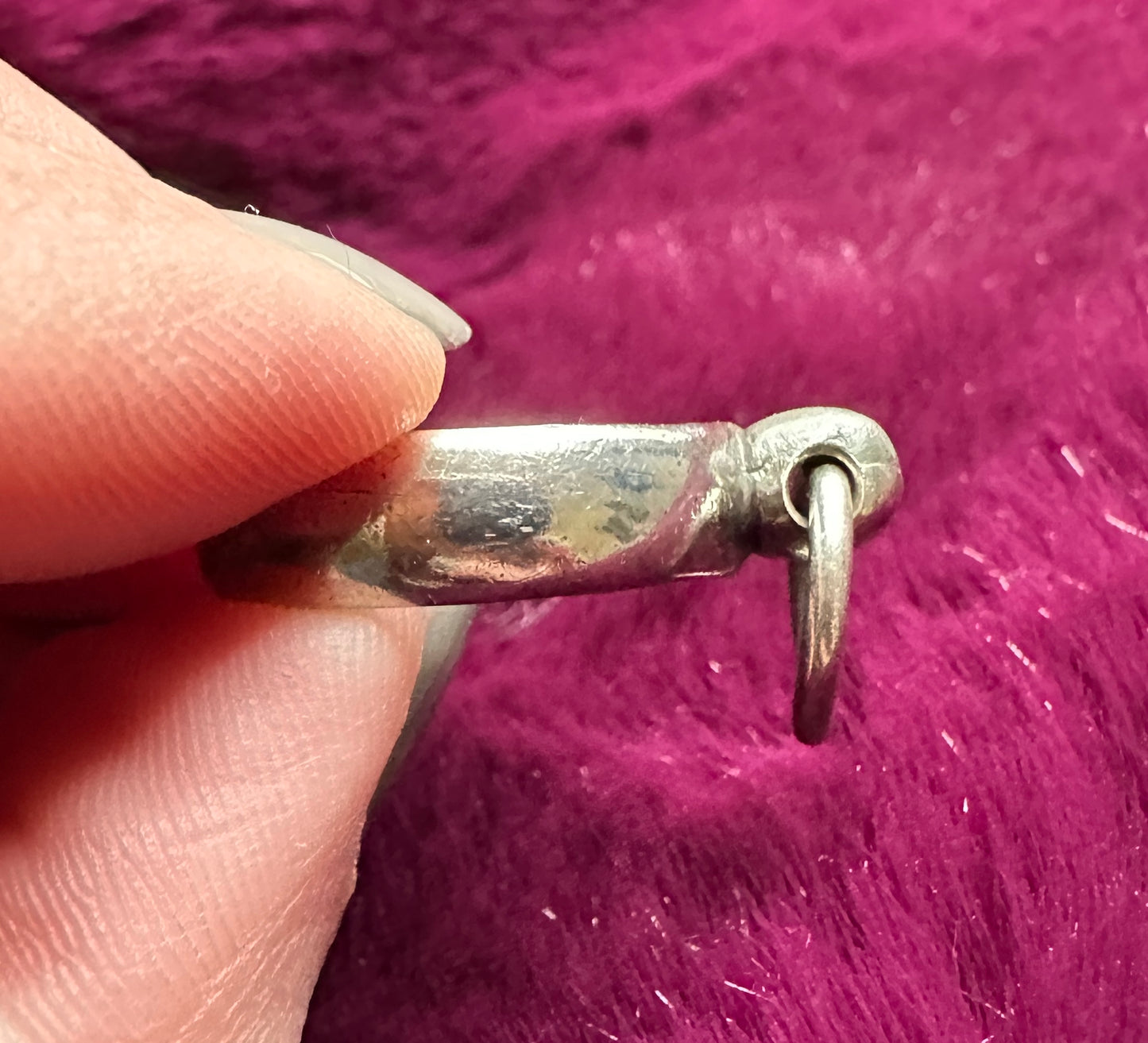 Vintage Silver Band Ring SZ 7.5