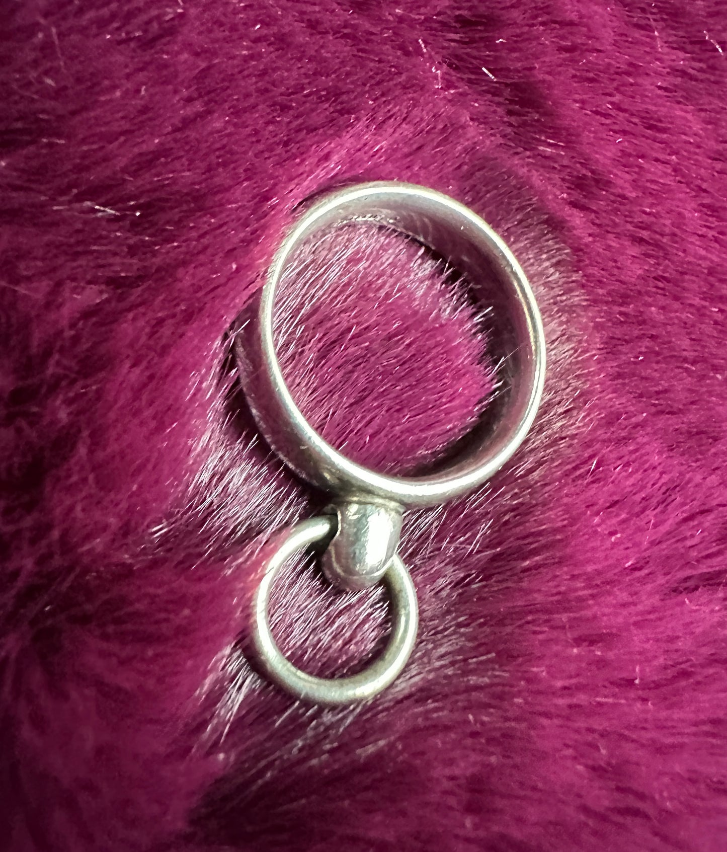Vintage Silver Band Ring SZ 7.5