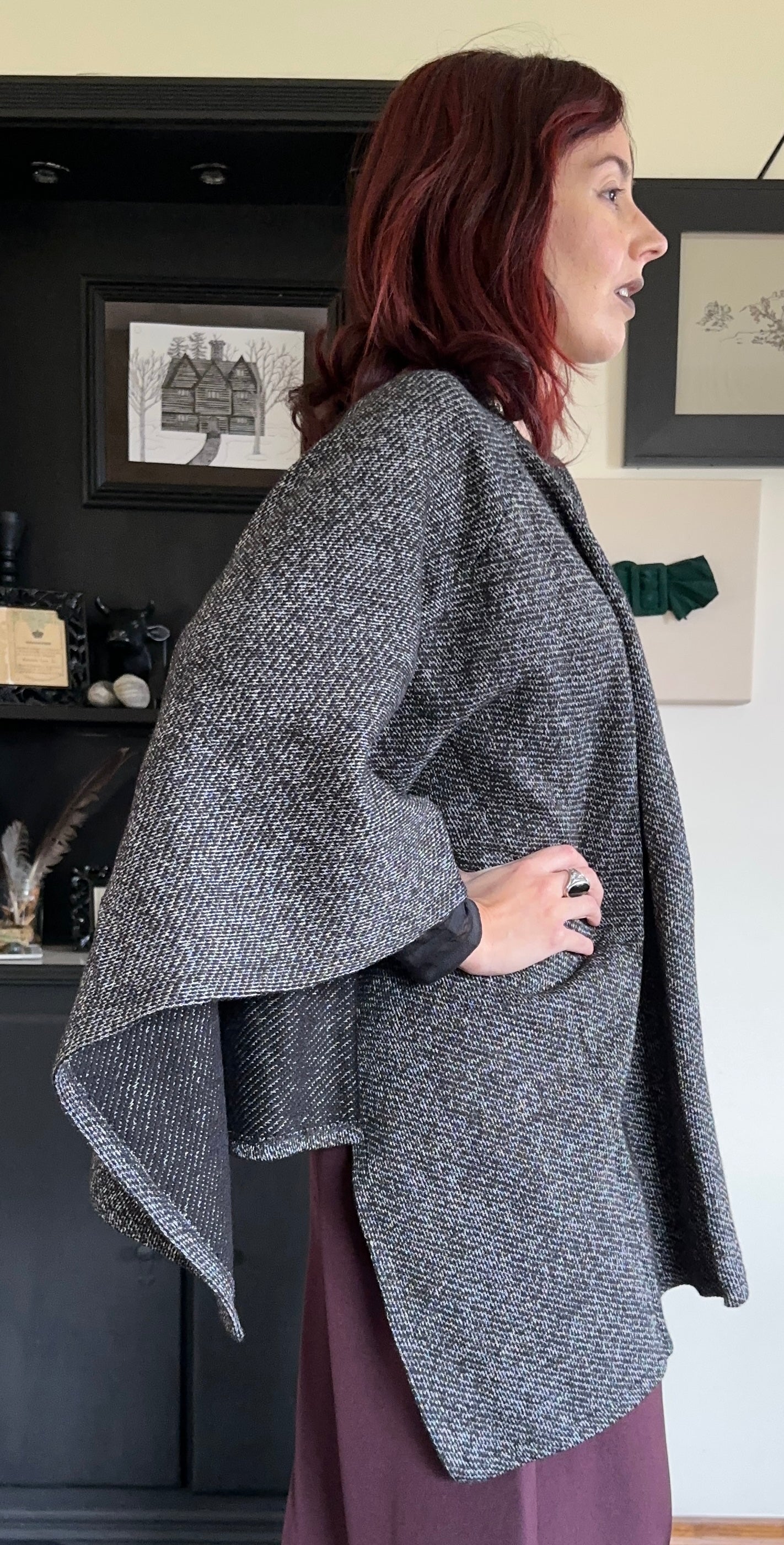 Eileen Fisher Cotton Serape XL