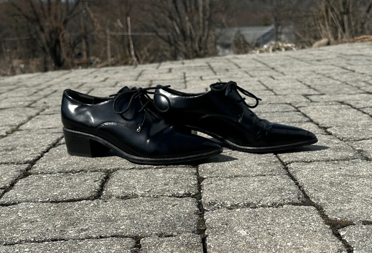 Marc Fisher Pointed Toe Oxfords SZ 8