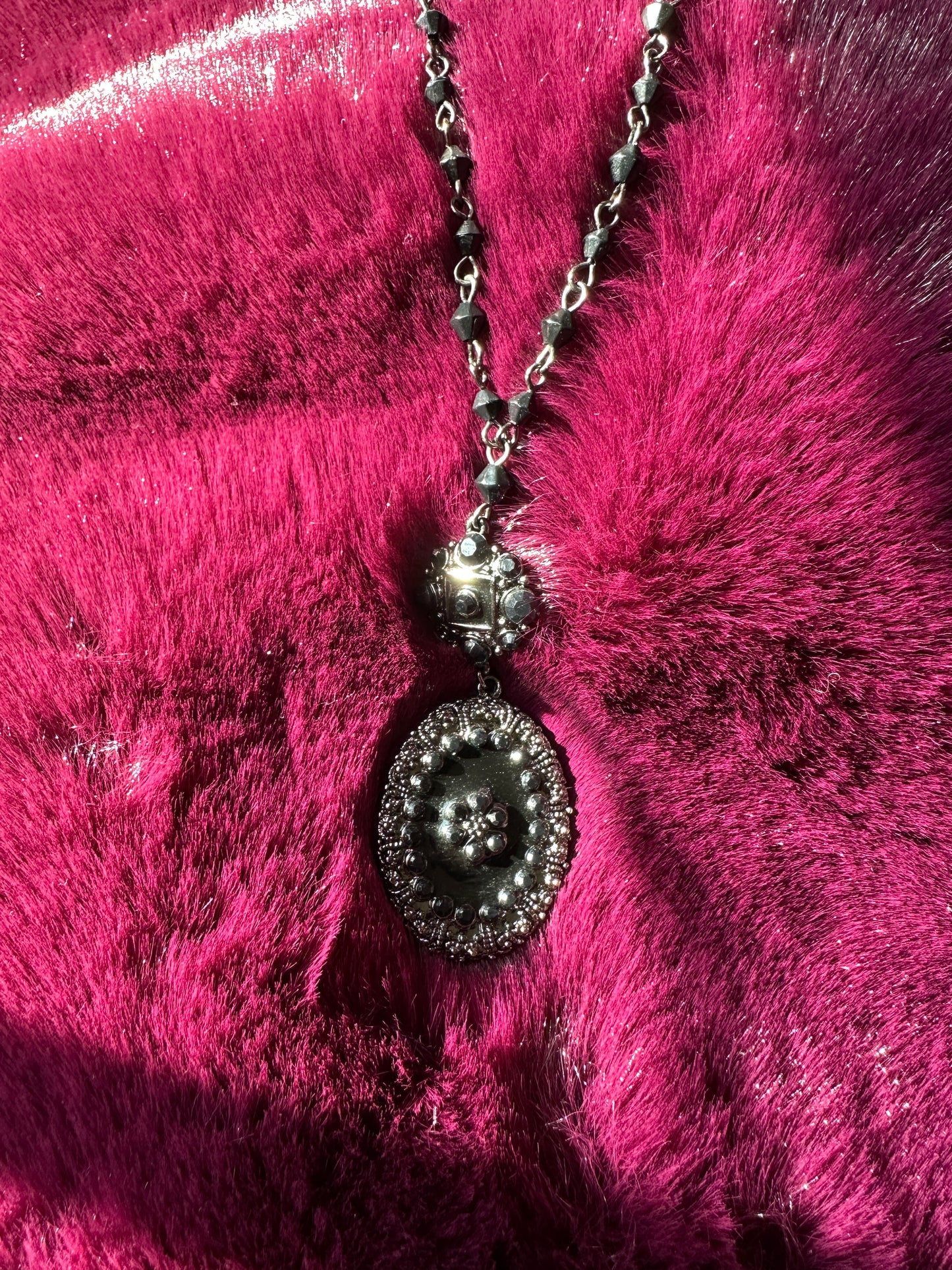 Mourning Necklace