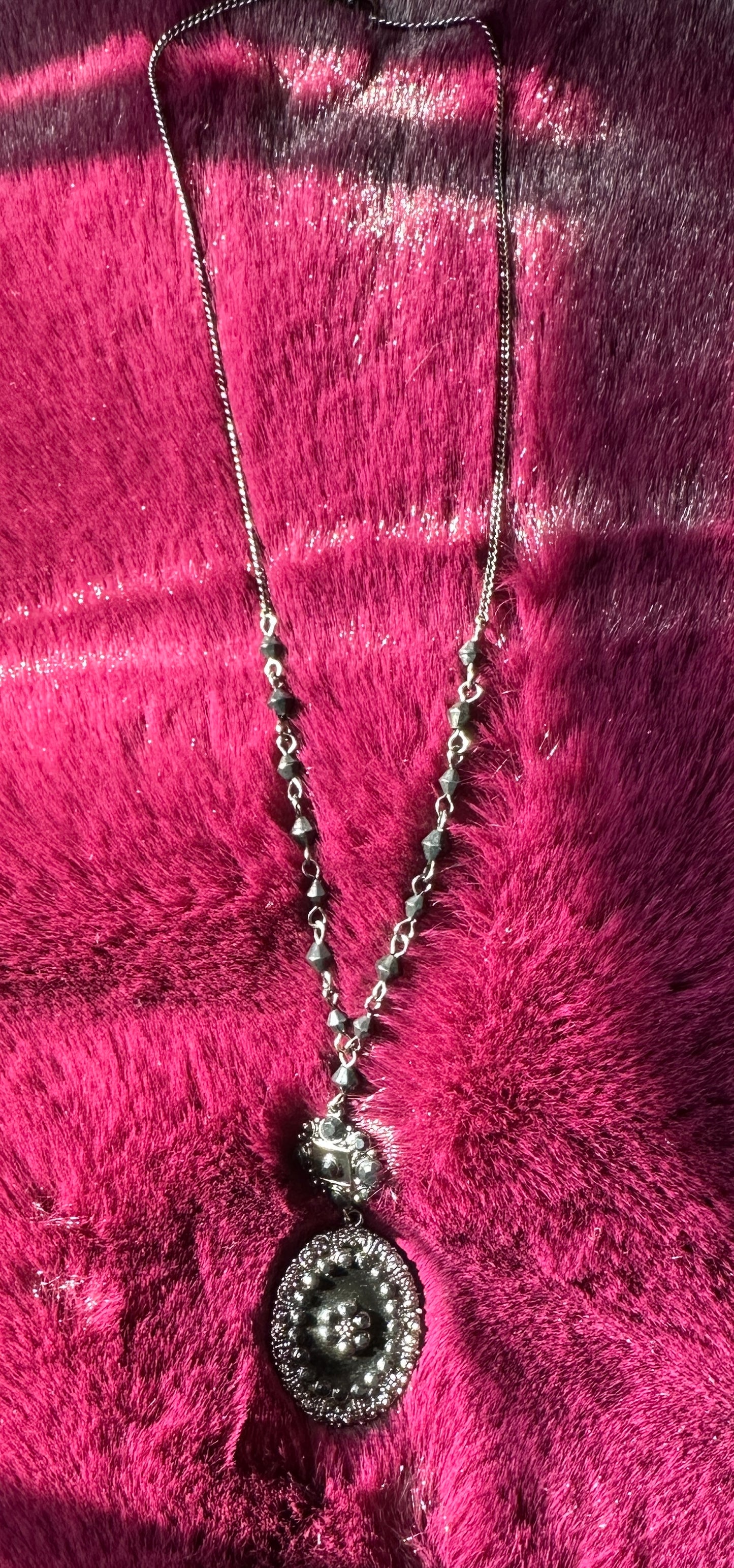 Mourning Necklace