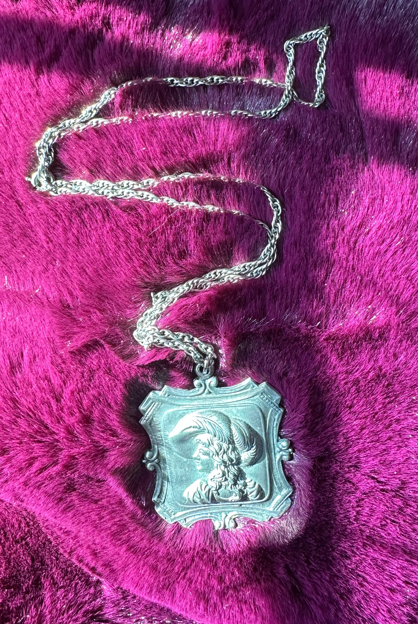 Cameo Medallion Necklace