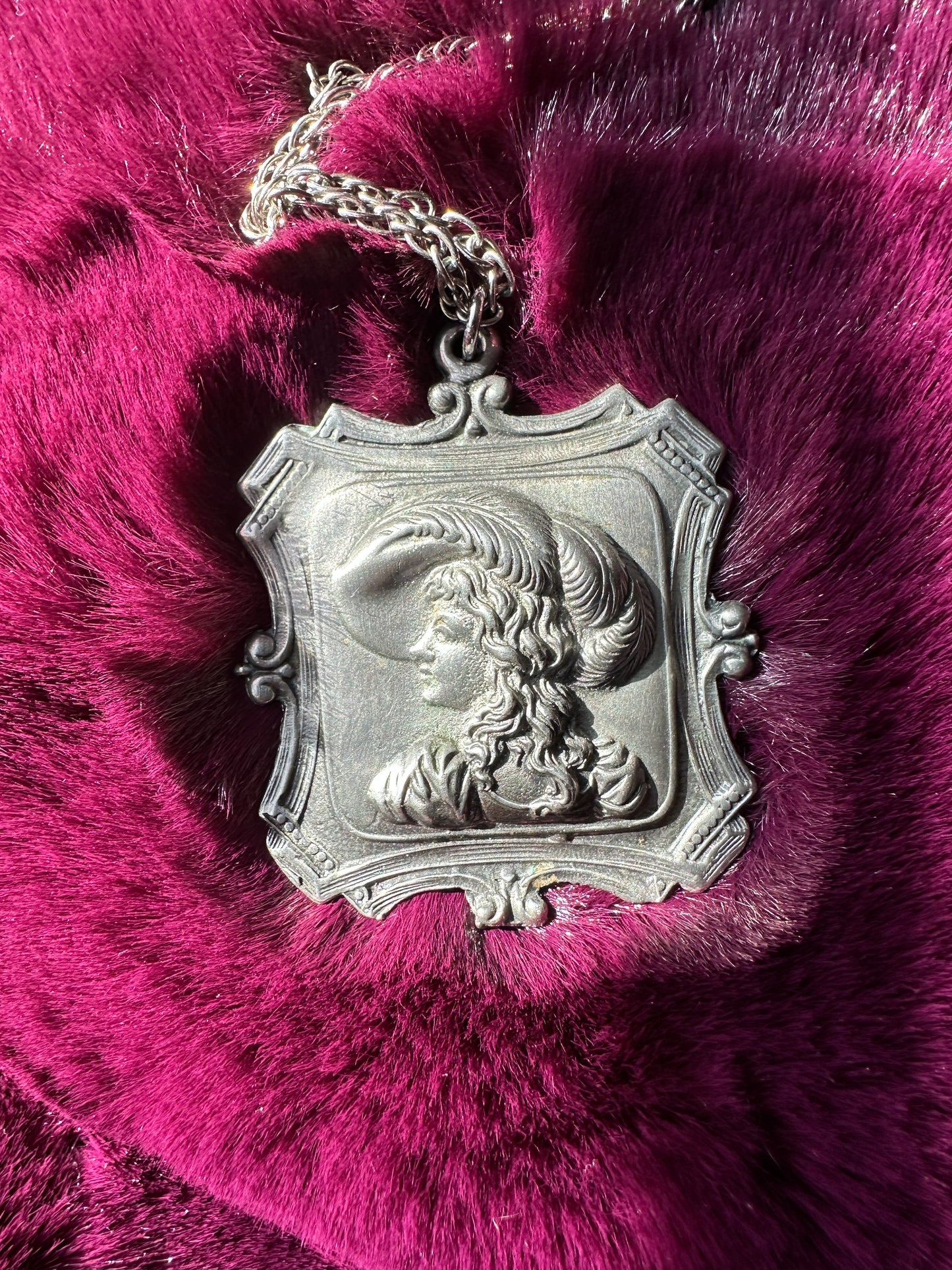 Cameo Medallion Necklace