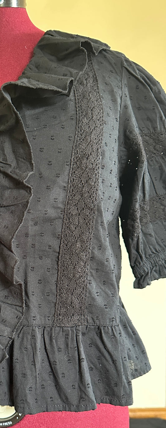 Romantic Goth Cotton Top L