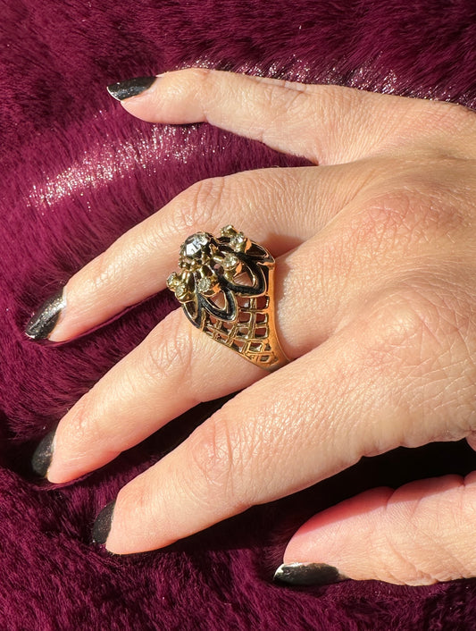 1950s Cocktail Ring 7