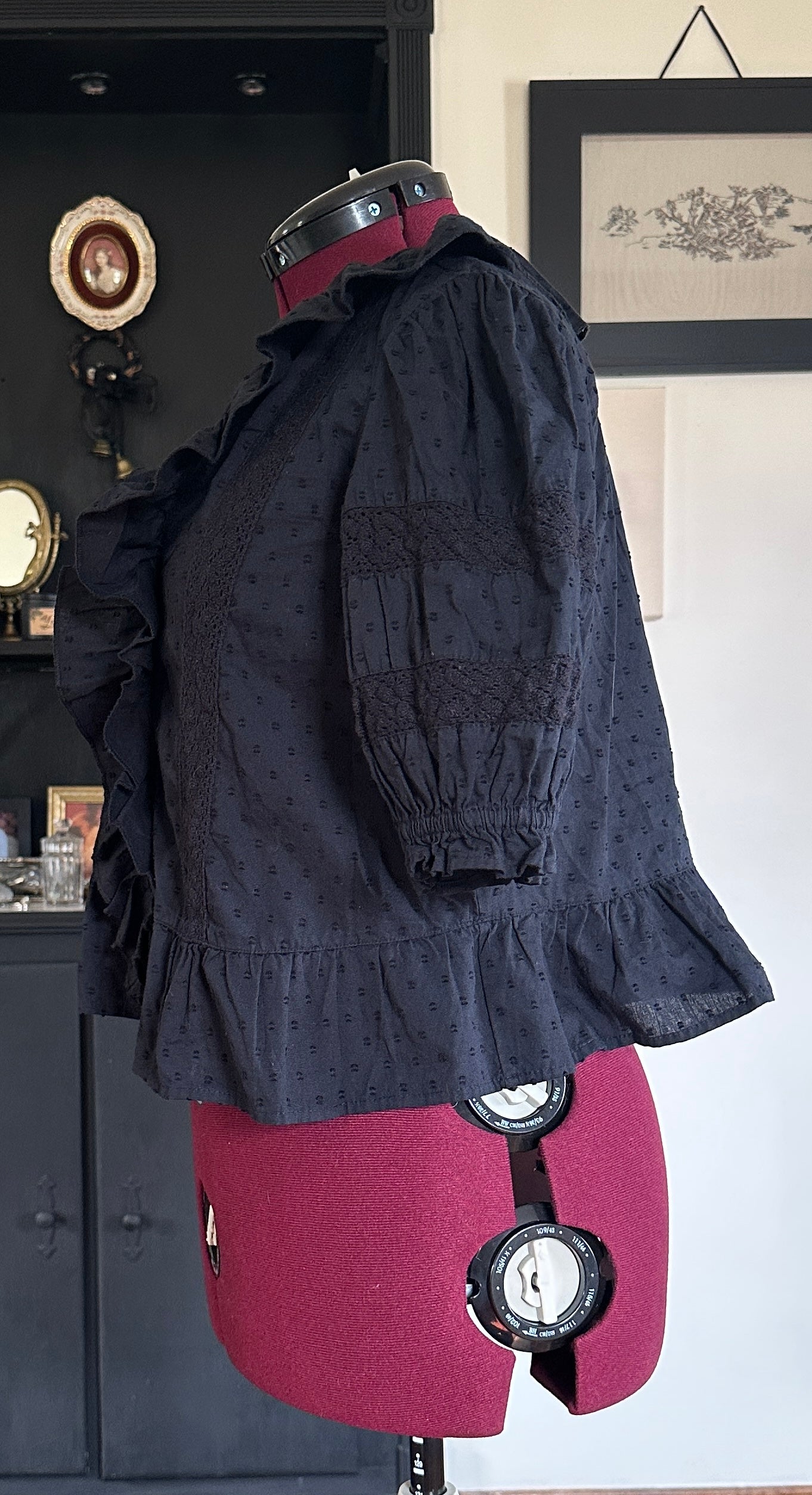 Romantic Goth Cotton Top L