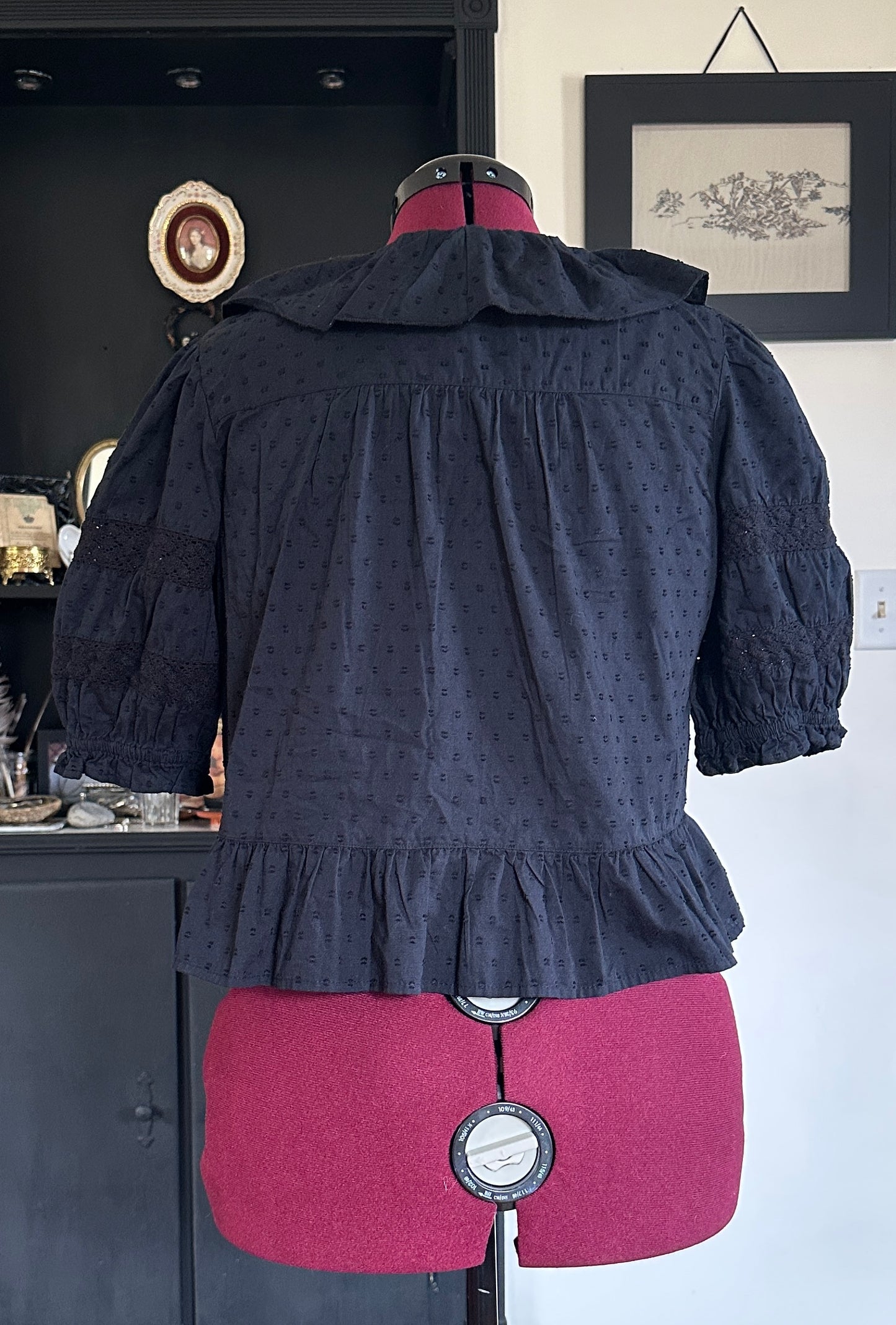 Romantic Goth Cotton Top L
