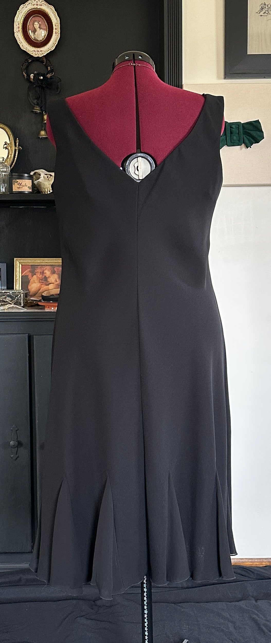 90s Soft Goth Party Dress SZ 18