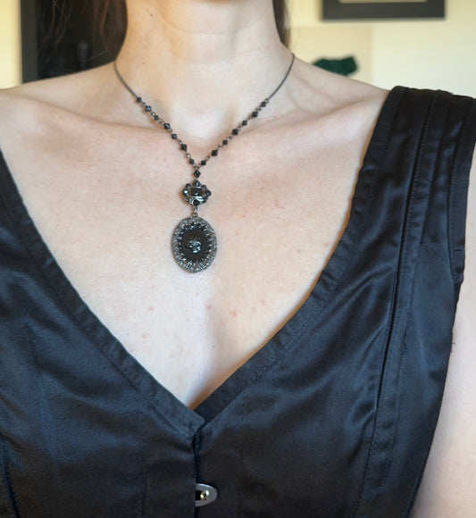Mourning Necklace