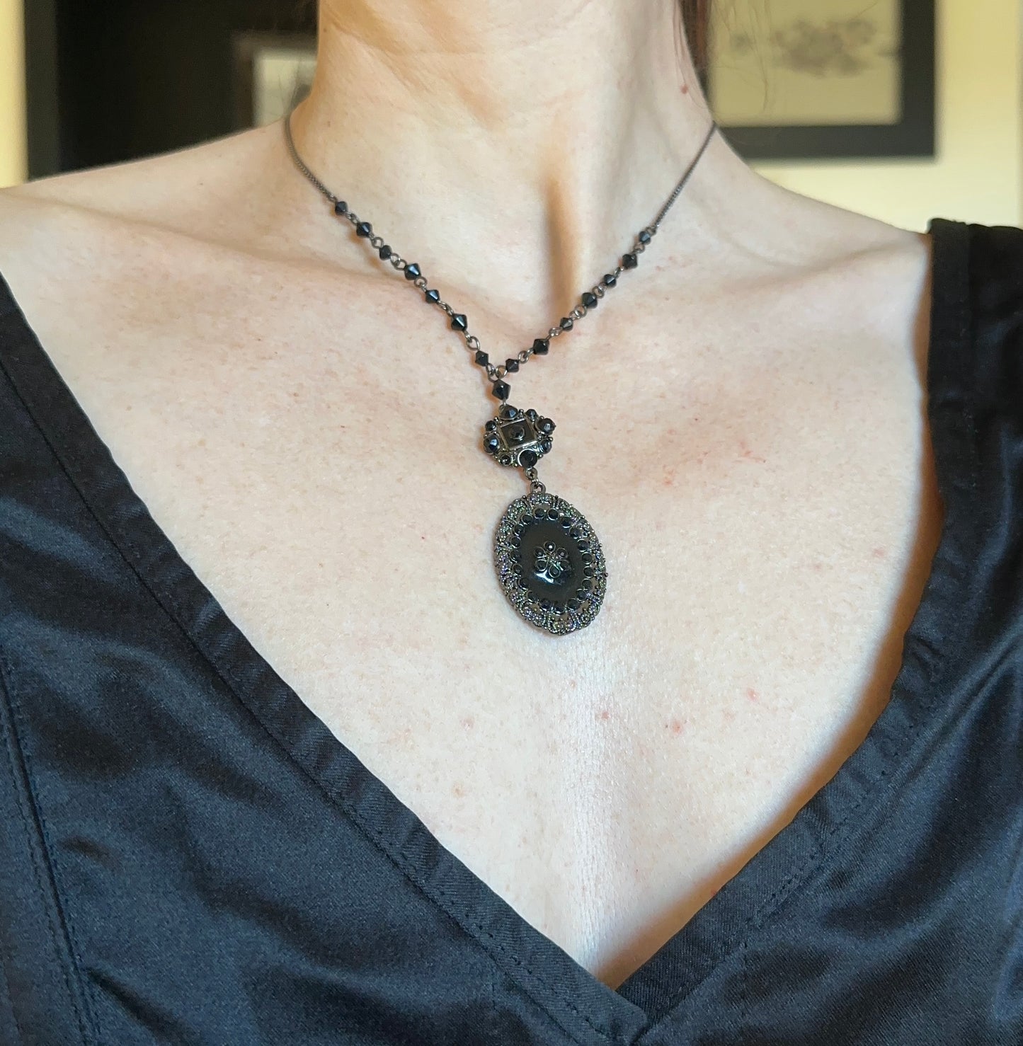 Mourning Necklace