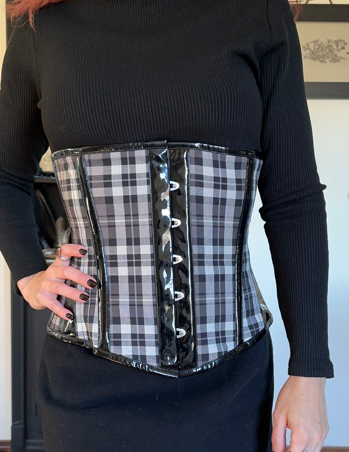 Tartan Under Bust Corset S - L