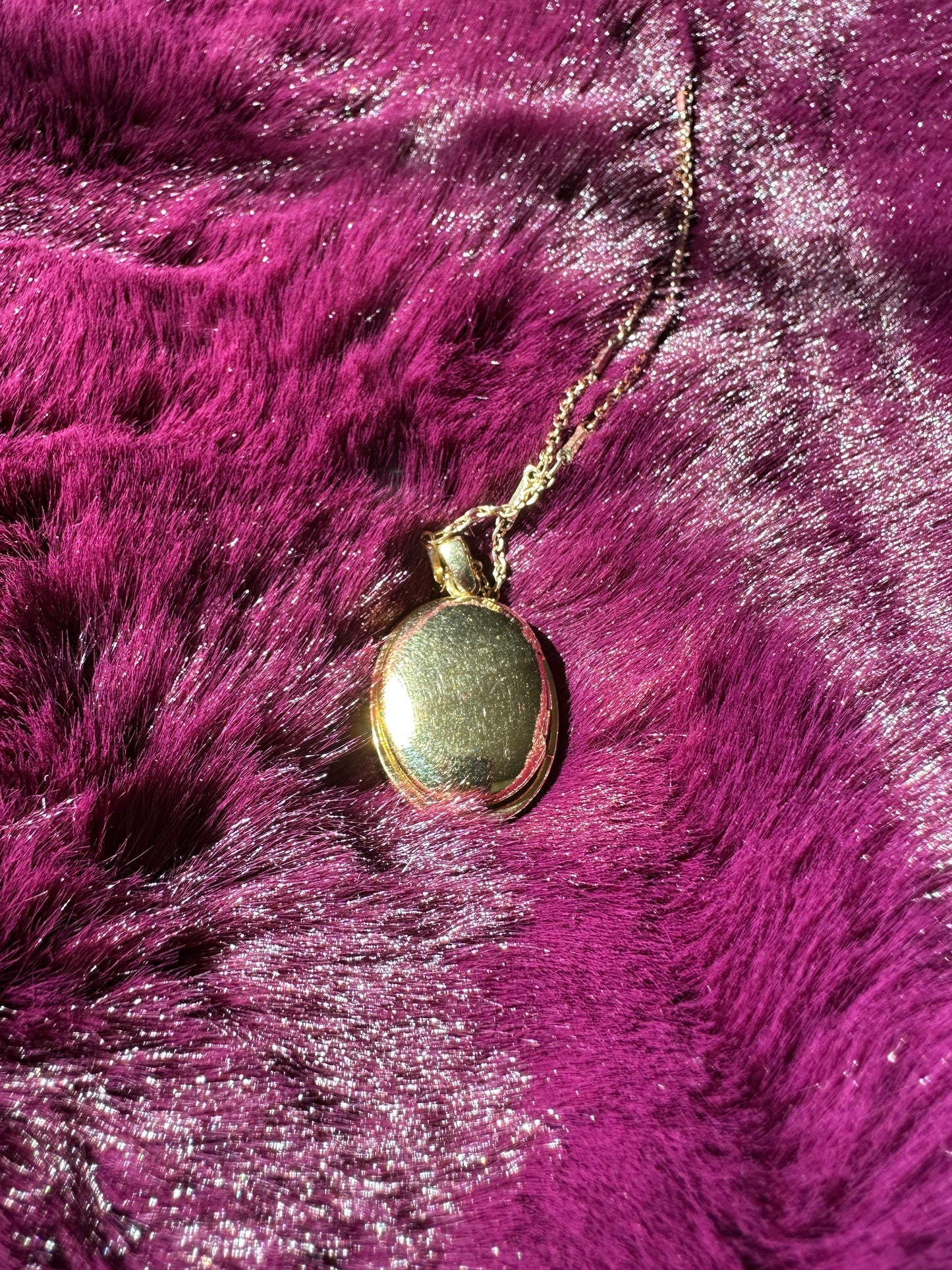 Vintage Floral Locket