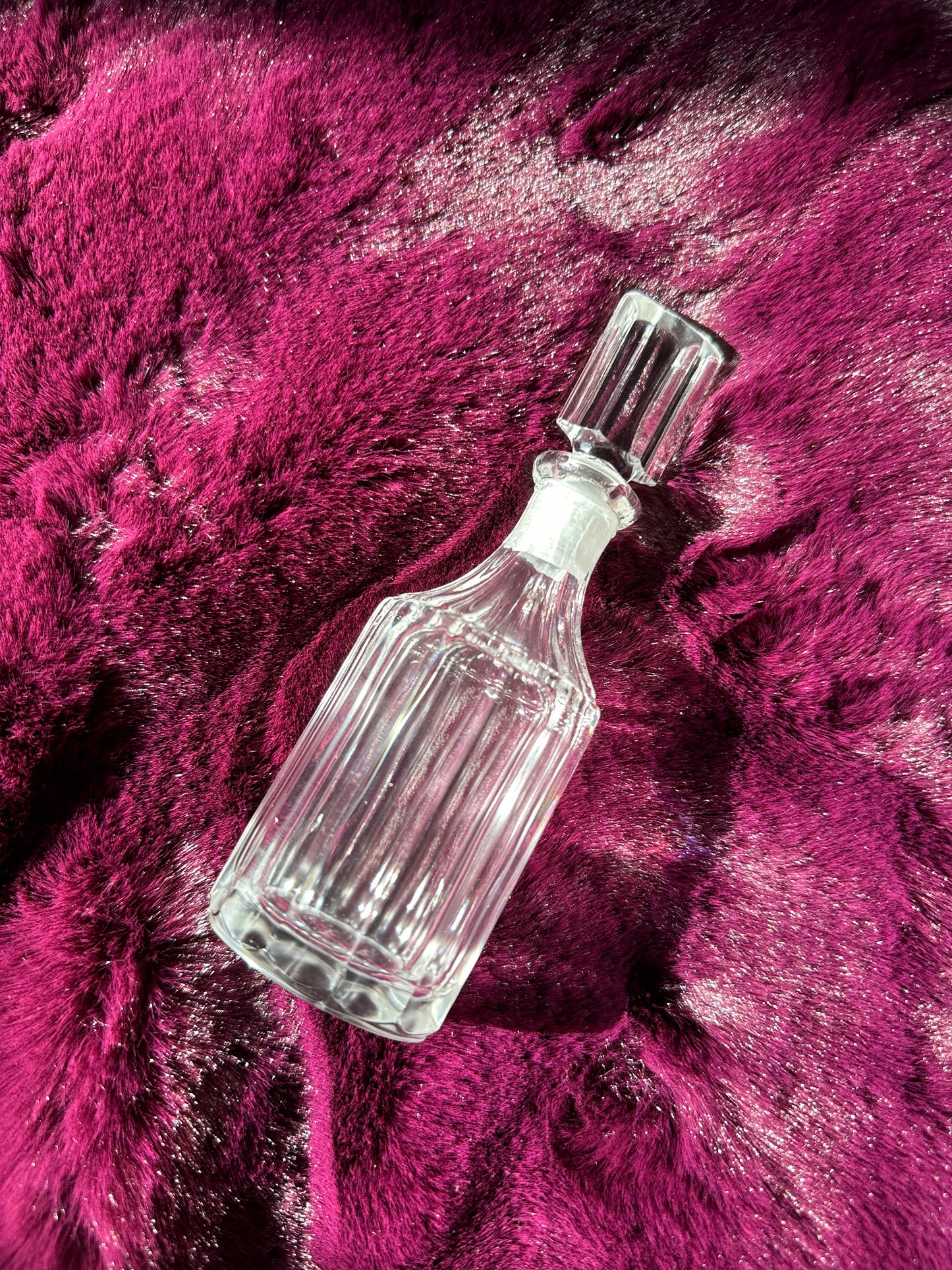 Vintage Glass Perfume Bottle