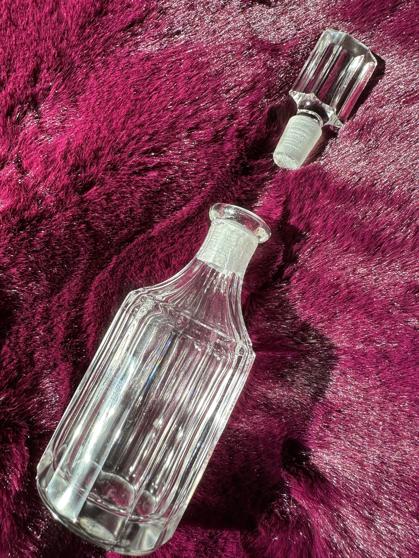 Vintage Glass Perfume Bottle