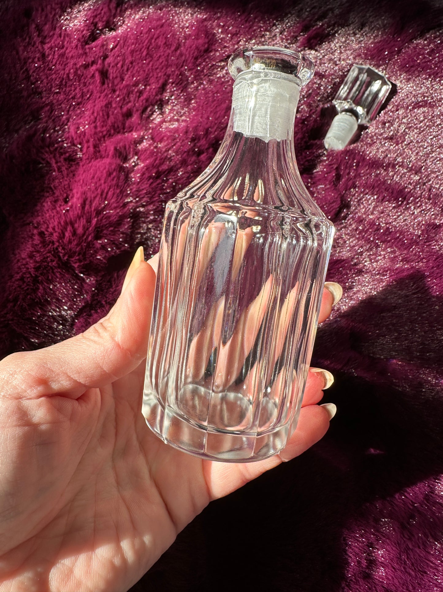 Vintage Glass Perfume Bottle