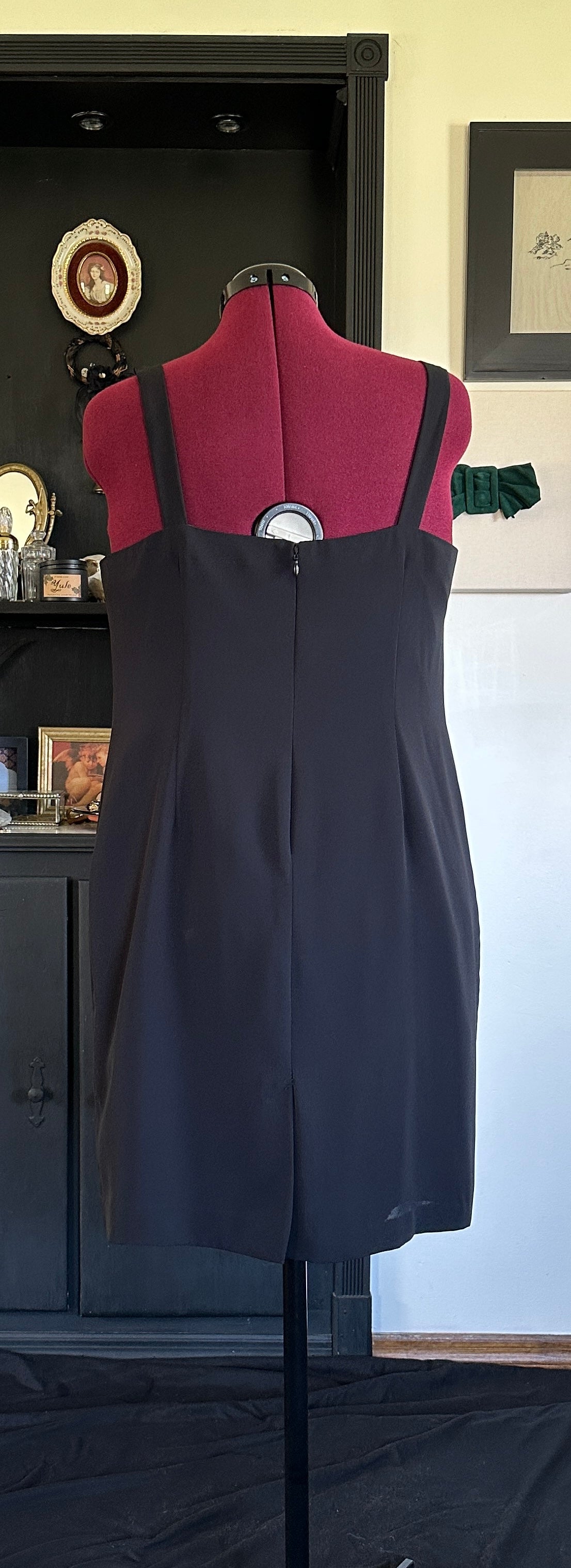 Vintage 90s Chiffon Party Dress SZ 14