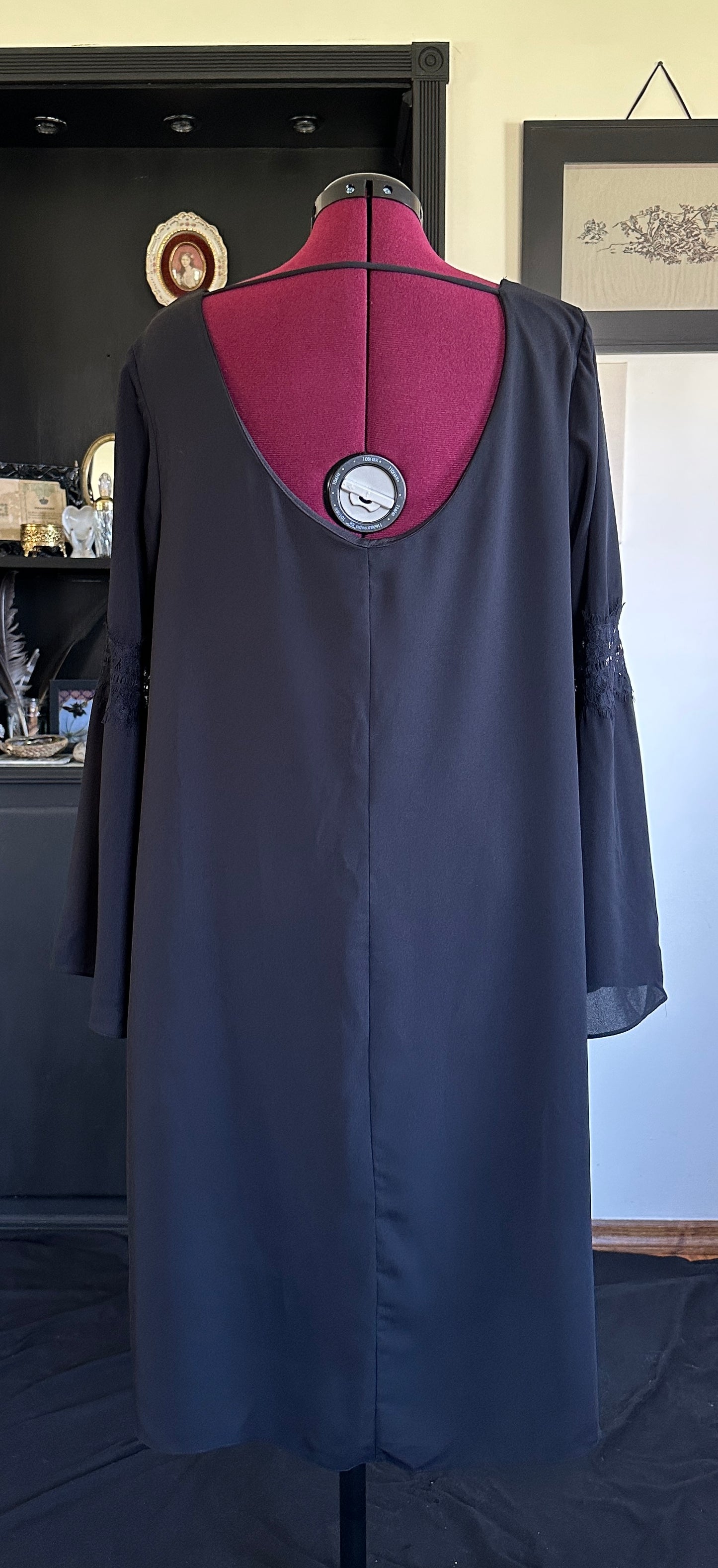 Witchy Bell Sleeve Secondhand Dress 1X