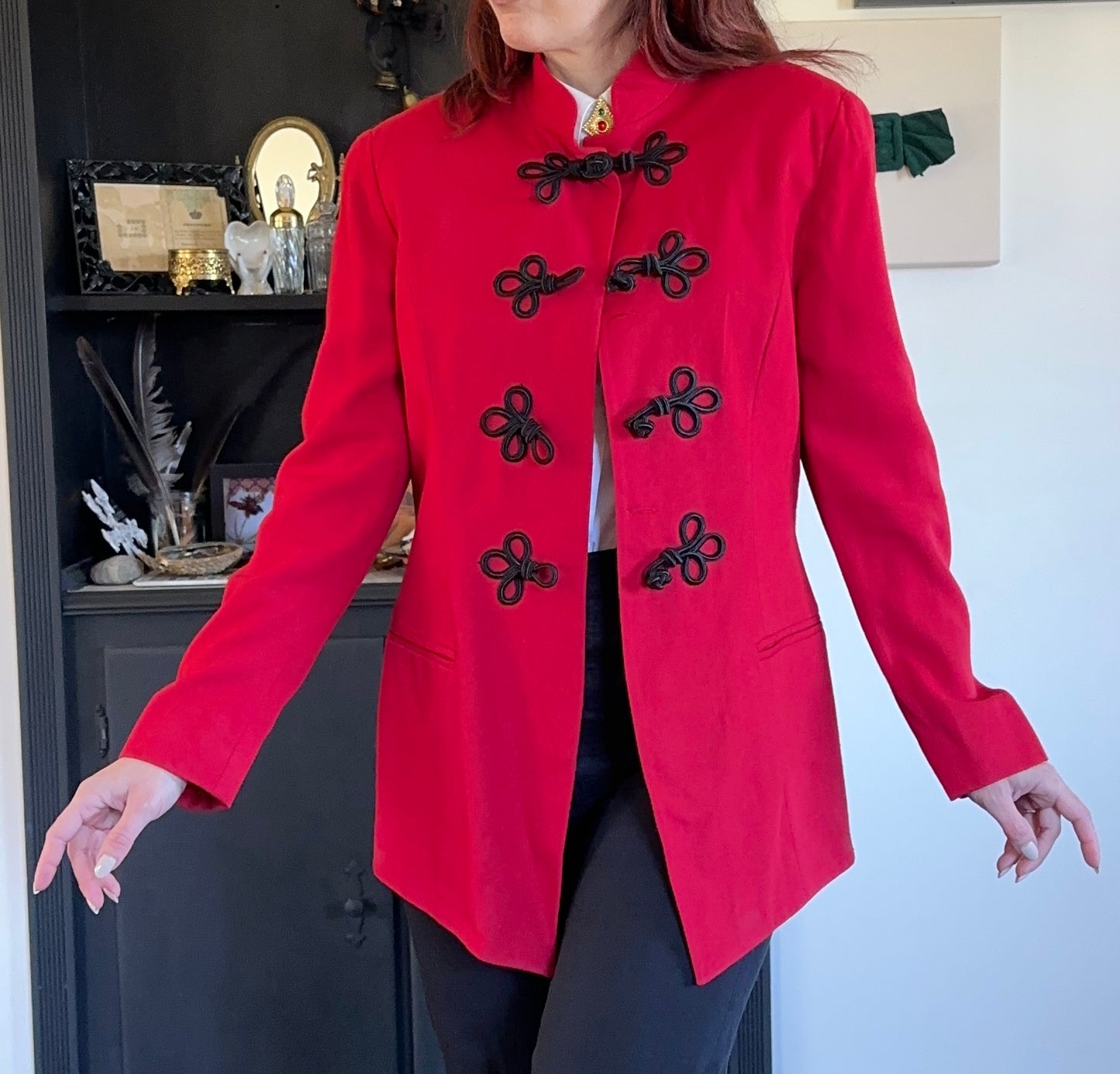 Vintage Military Revival Jacket SZ 8-10