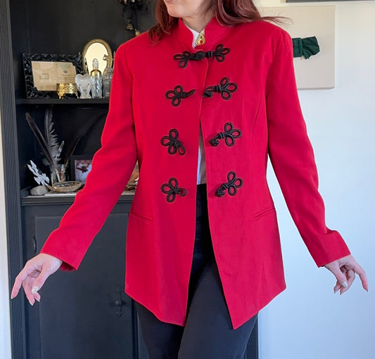 Vintage Military Revival Jacket SZ 8-10