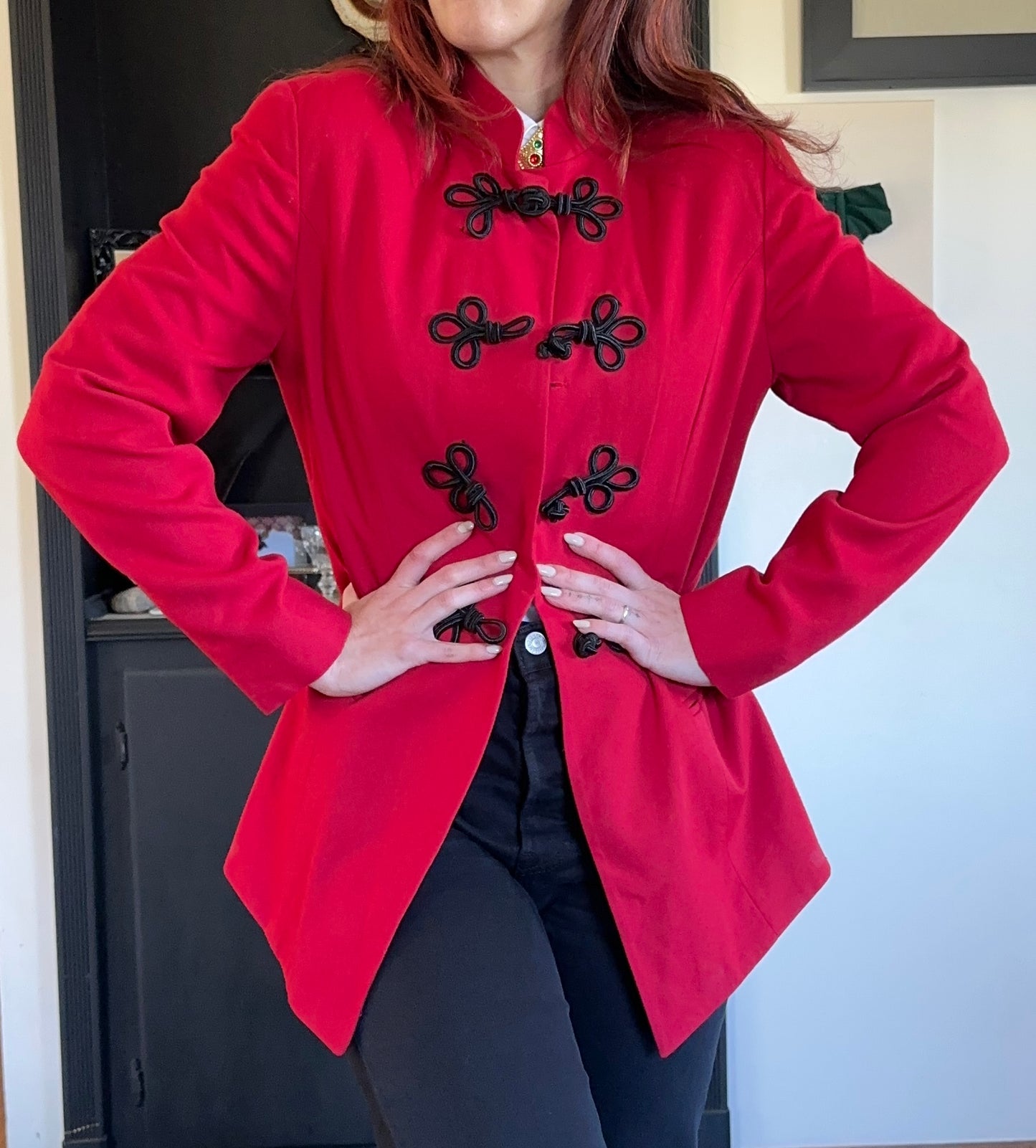 Vintage Military Revival Jacket SZ 8-10