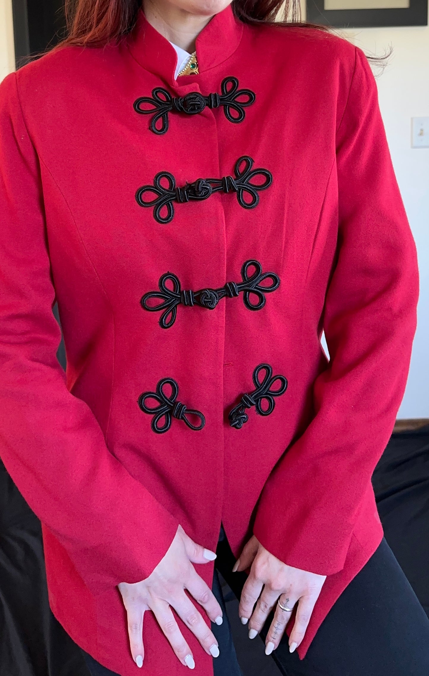 Vintage Military Revival Jacket SZ 8-10