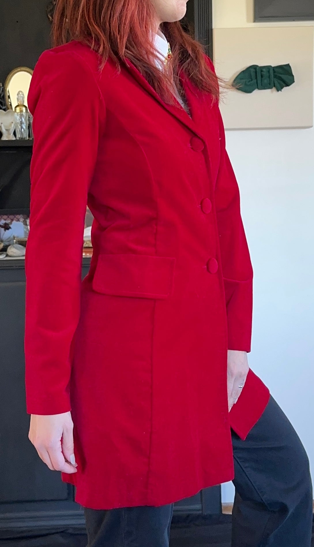 Vintage Velvet Riding Jacket XS-S