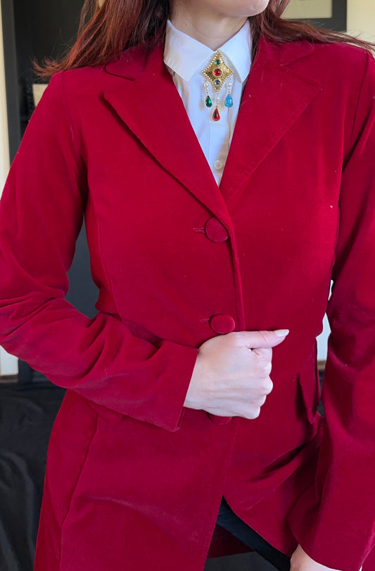 Vintage Velvet Riding Jacket XS-S
