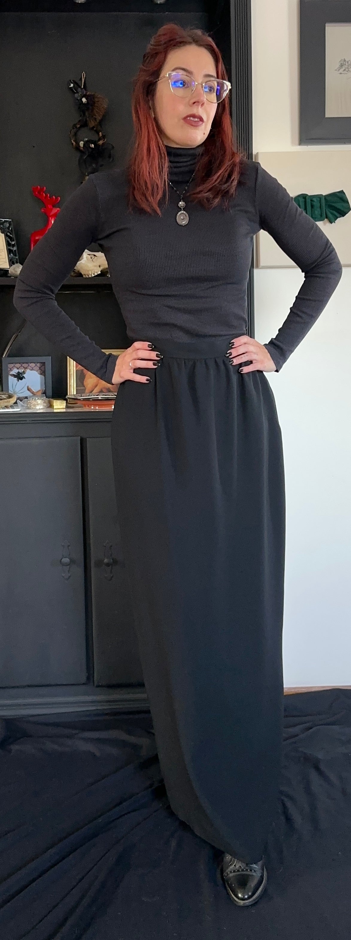 Vintage Edwardian Style Skirt SZ 10-12