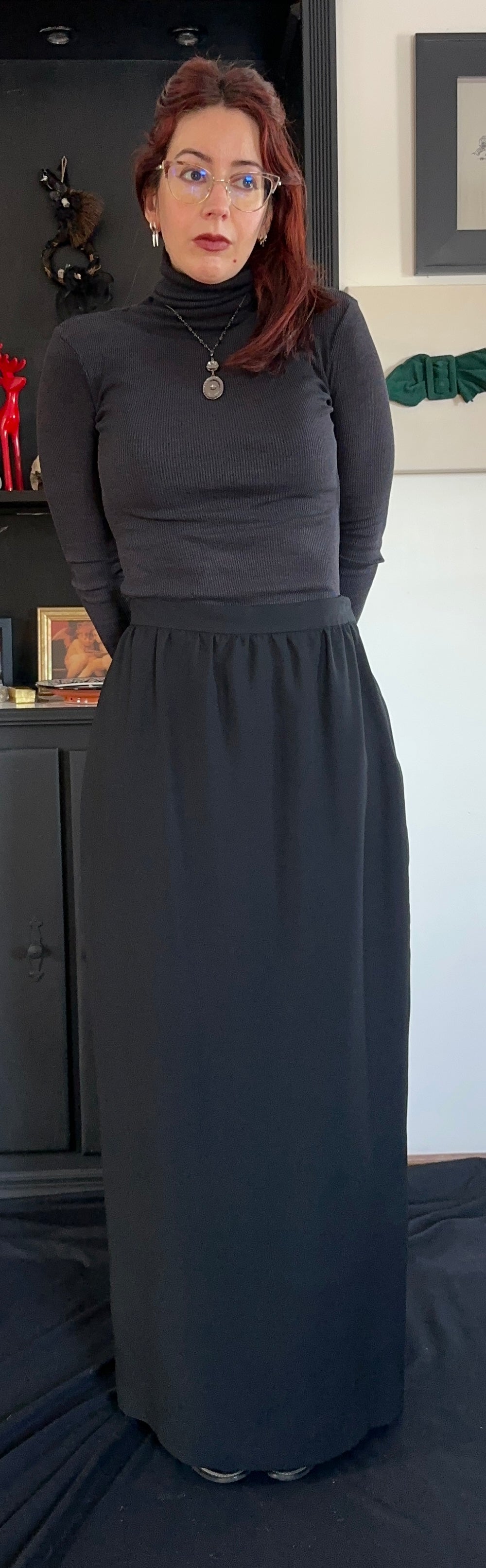 Vintage Edwardian Style Skirt SZ 10-12