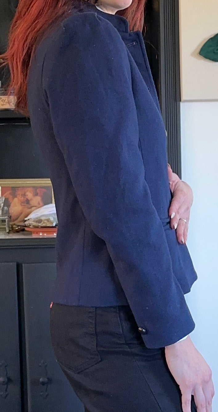 Vintage 80s Wool Prairie Jacket XS-S