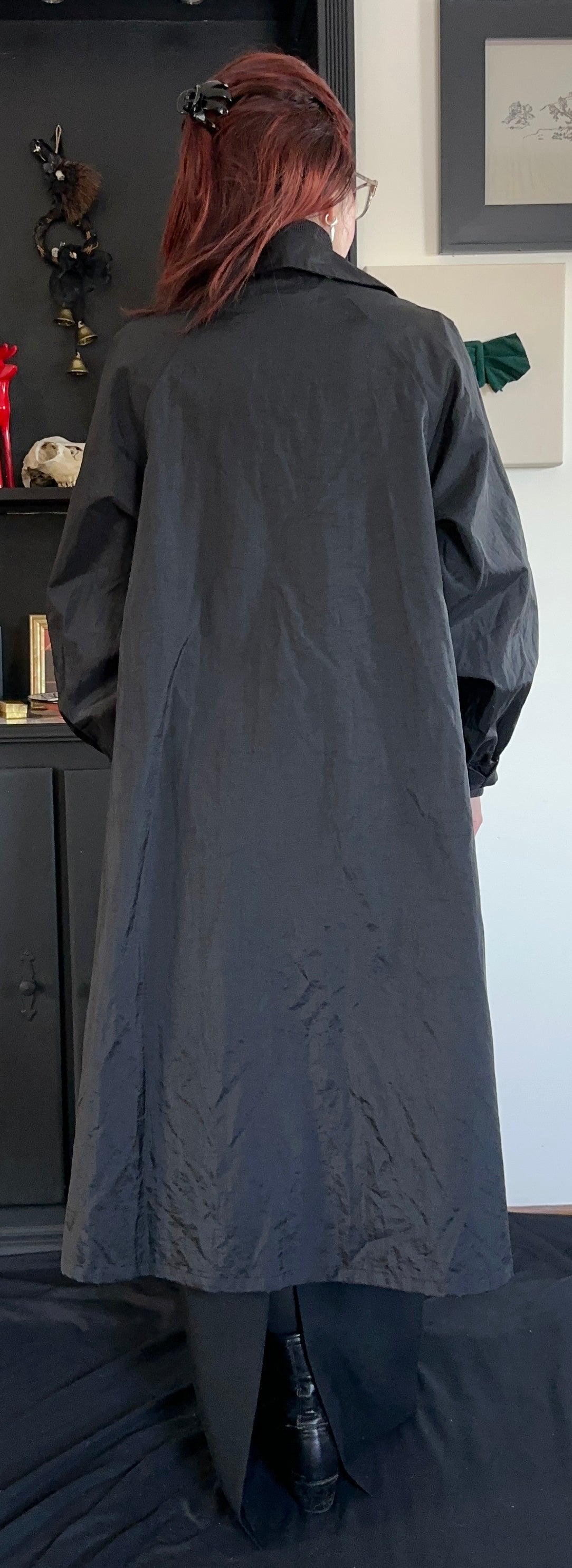 Vintage Trench Car Coat S-M