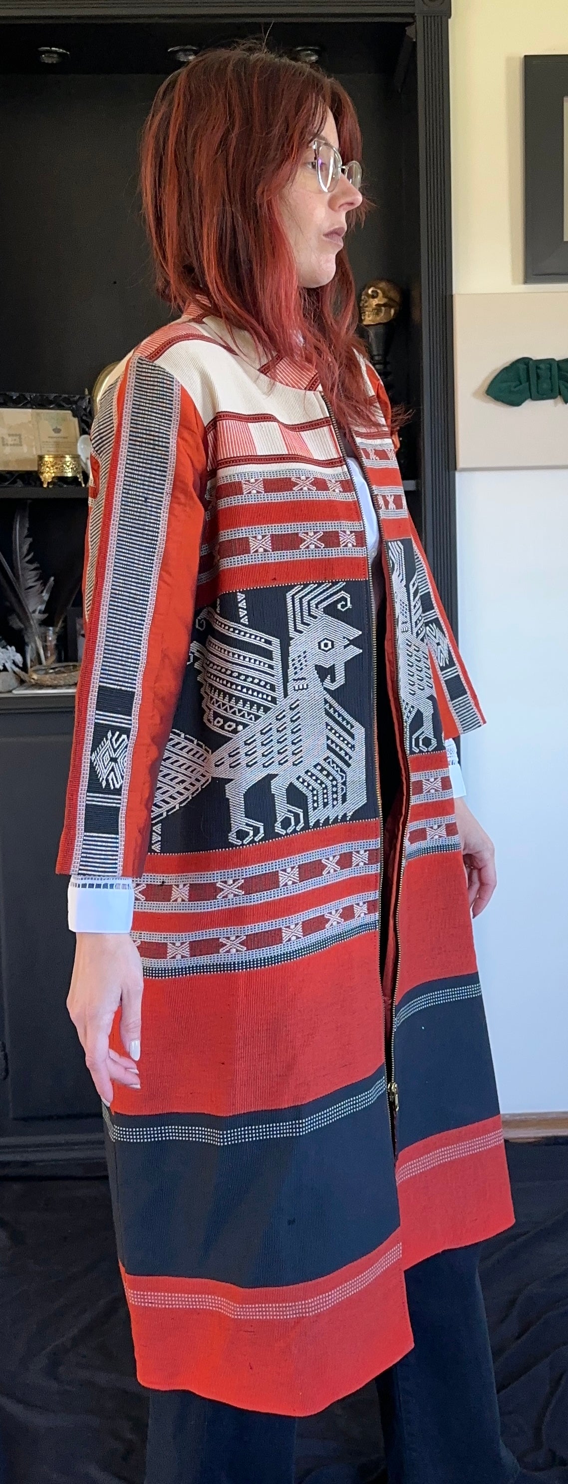 Woven Bird Jacket S - L