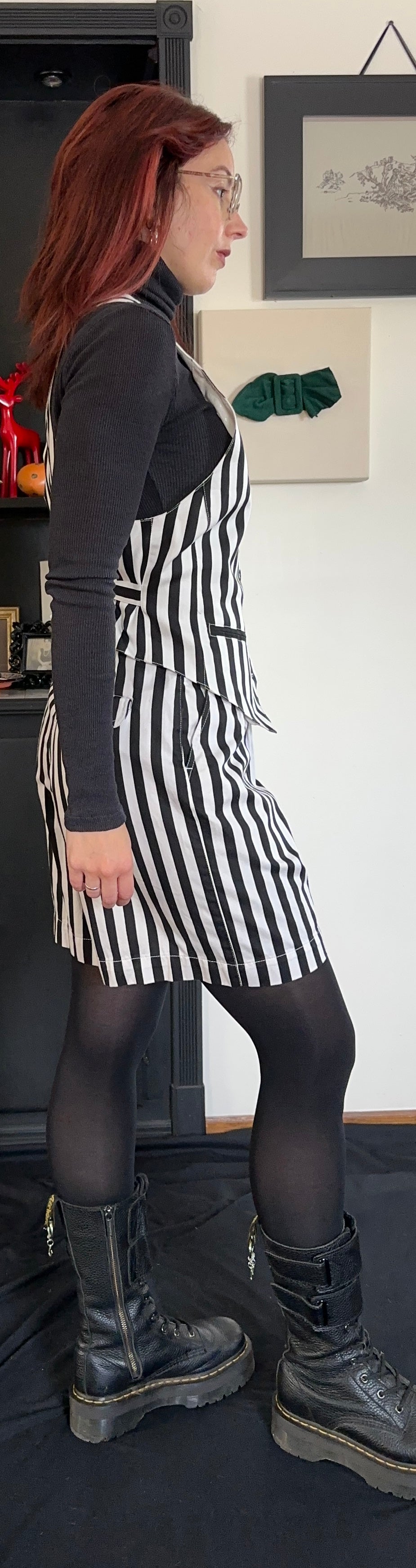 Vintage Striped 3-Piece Suit SZ 4