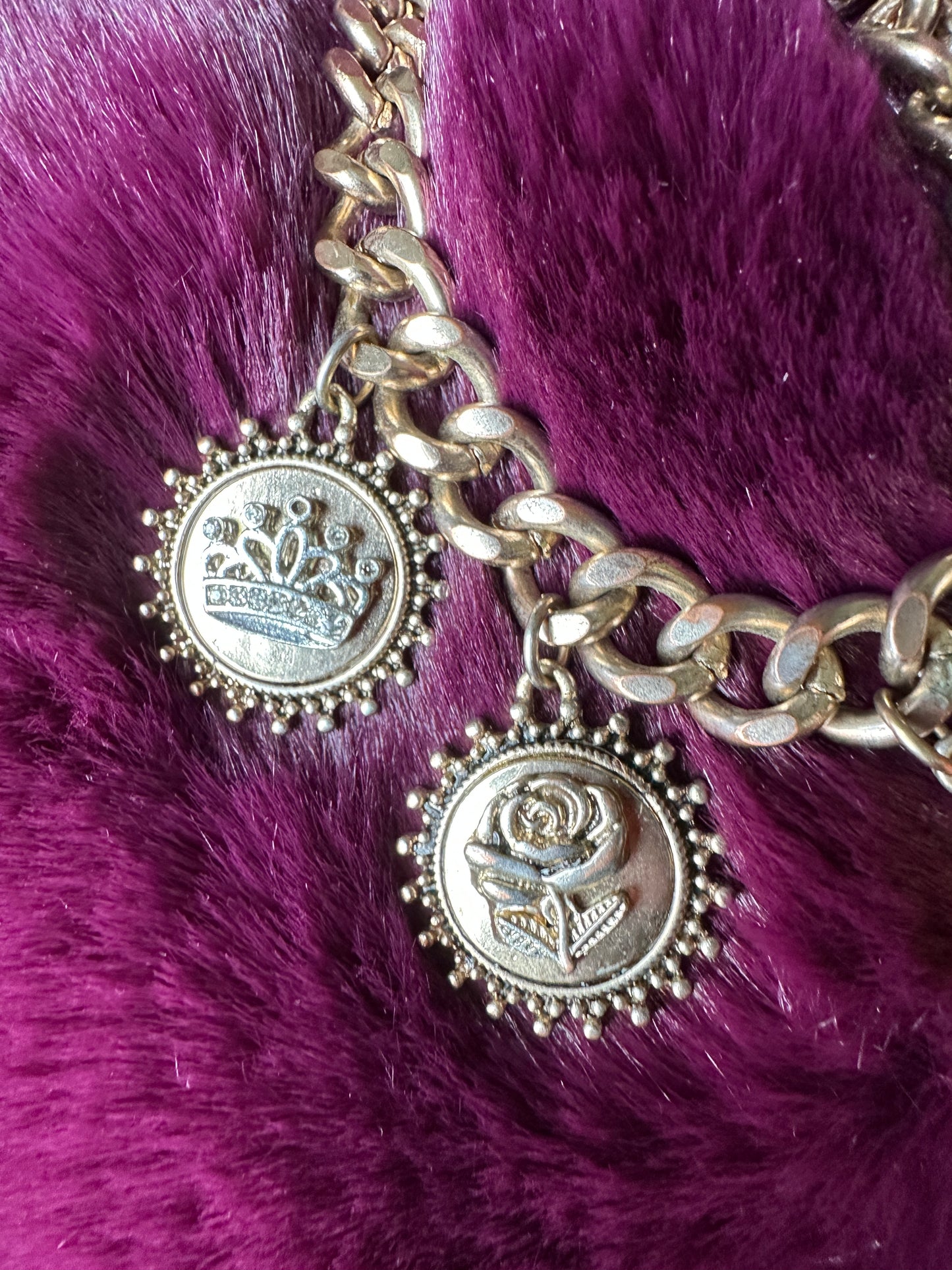 Vintage Renaissance Charm Bracelet