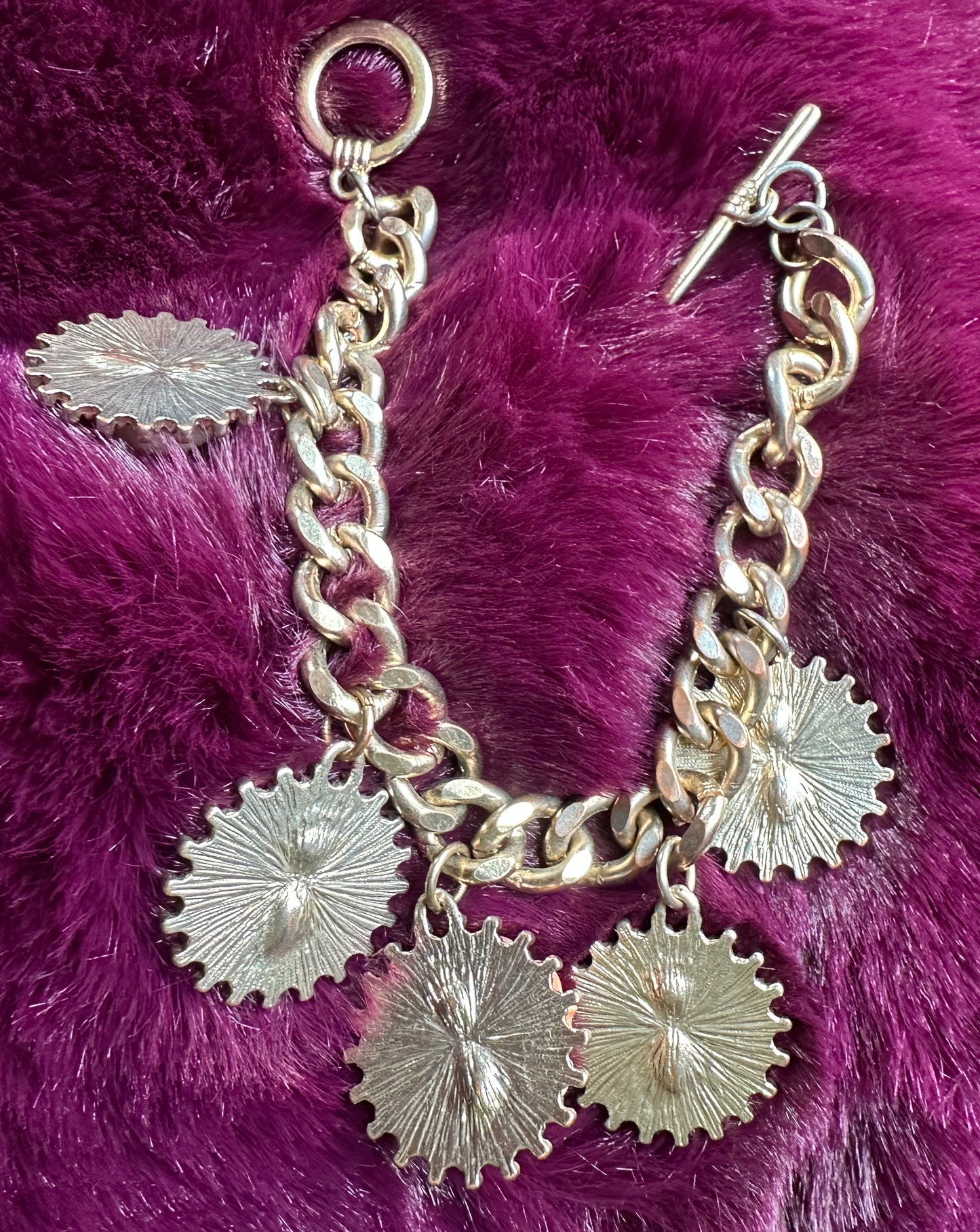 Vintage Renaissance Charm Bracelet