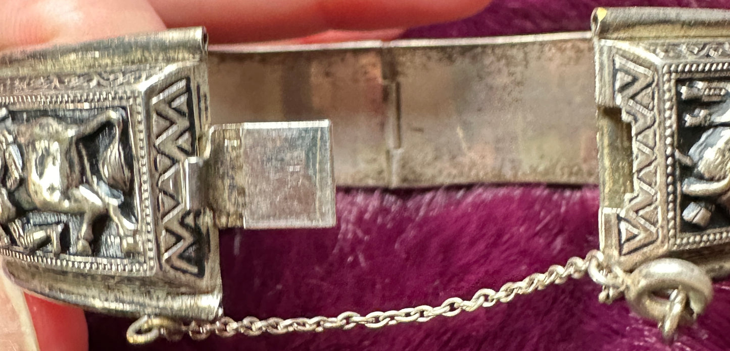Vintage Bullfighter Cuff Bracelet