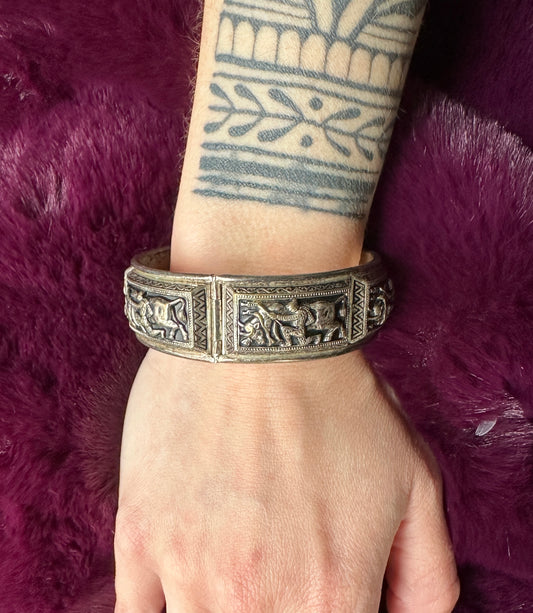 Vintage Bullfighter Cuff Bracelet