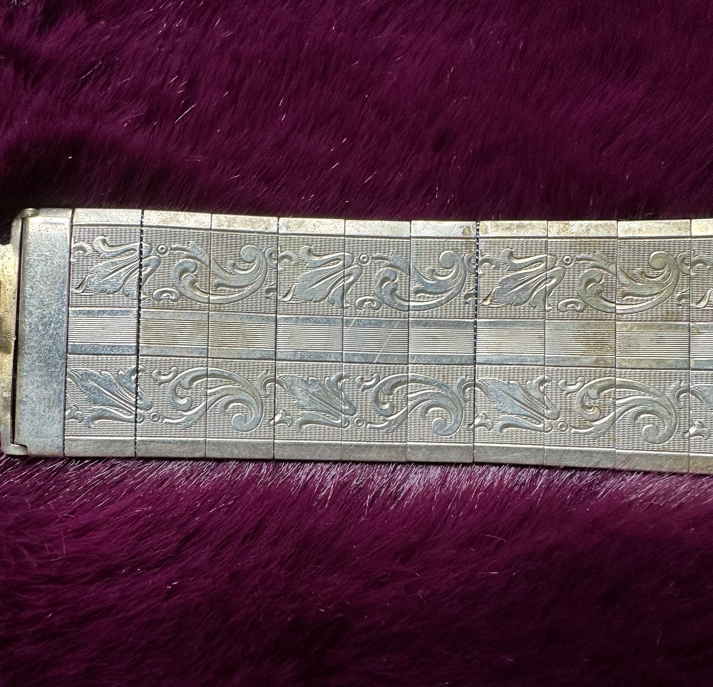 Vintage Victorian Panel Bracelet