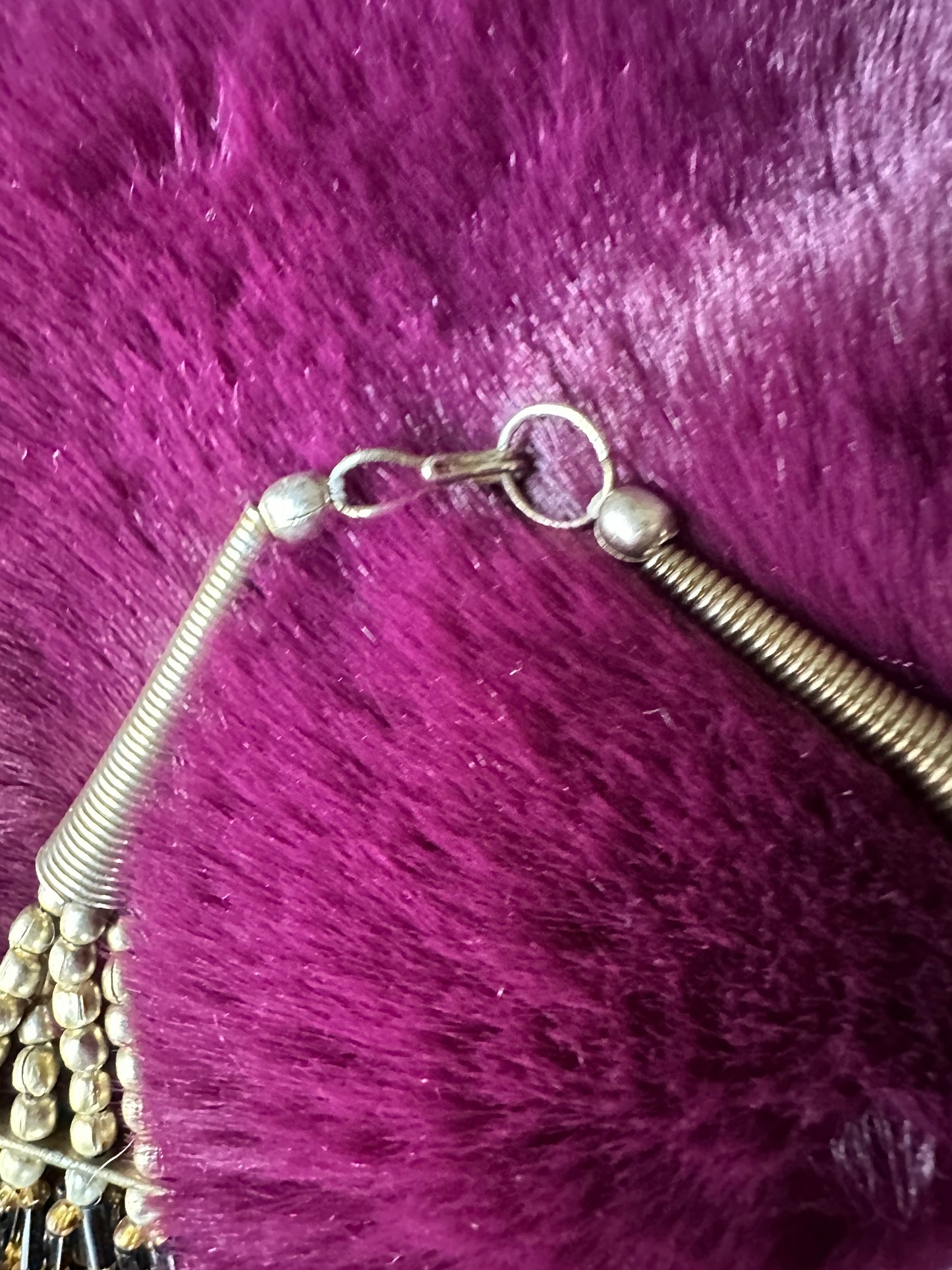 Vintage Beaded Collar Necklace
