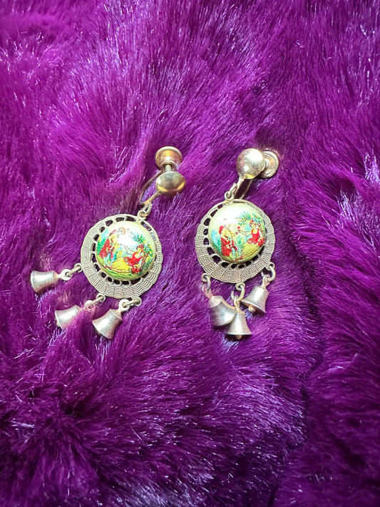 Vintage Victorian Style Dangle Earrings