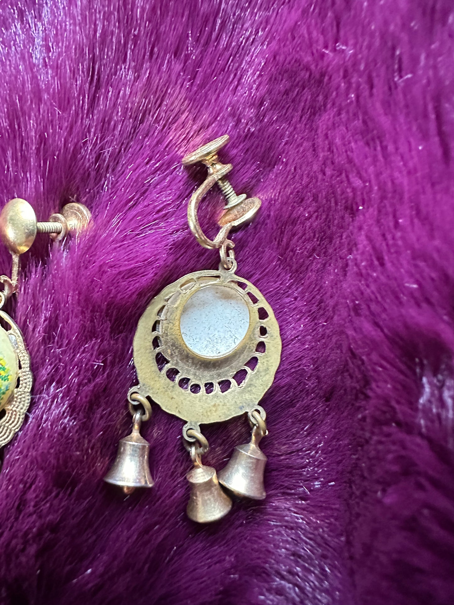 Vintage Victorian Style Dangle Earrings