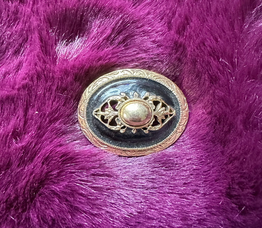 Victorian Mourning Style Pin