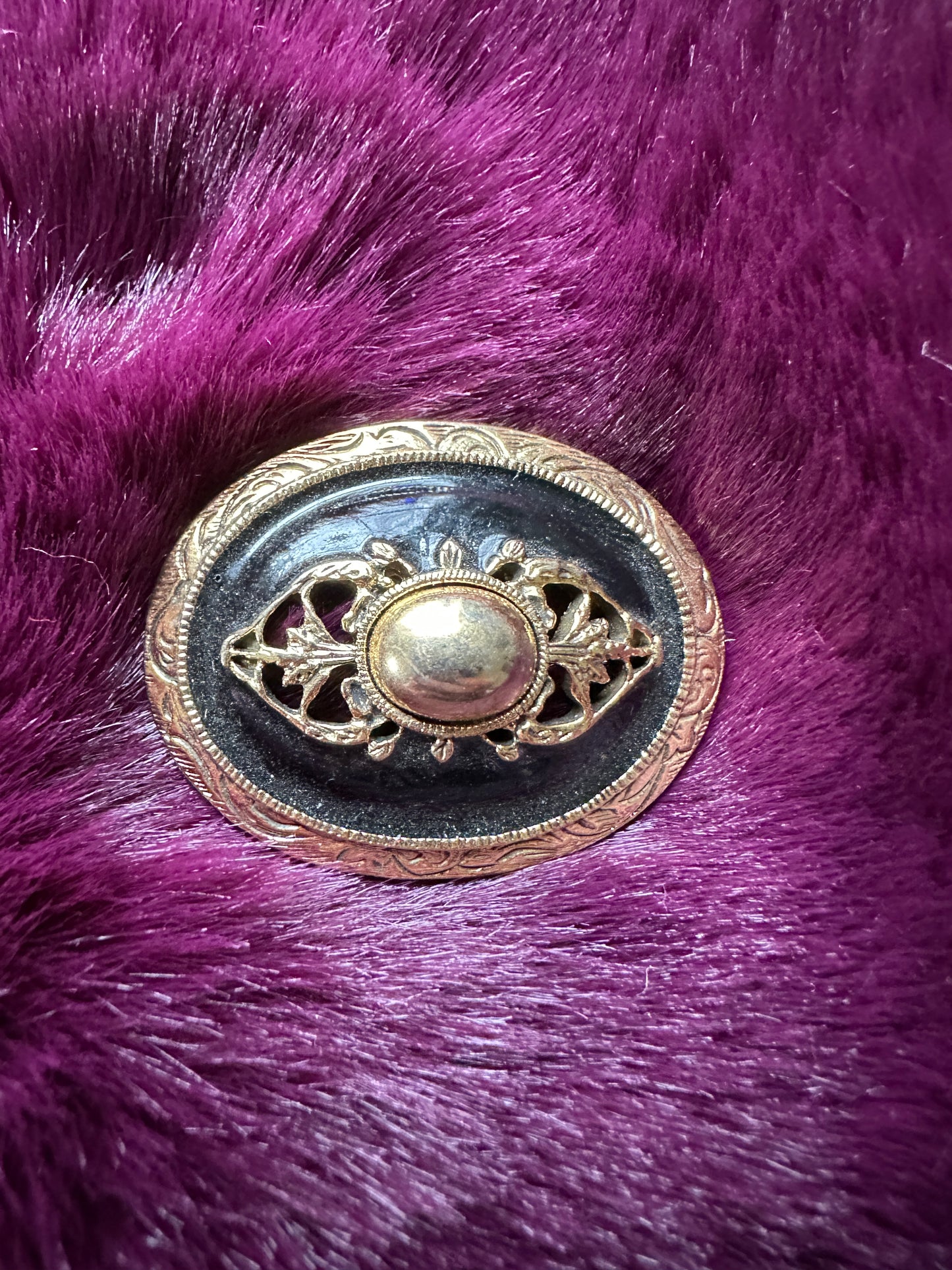 Victorian Mourning Style Pin