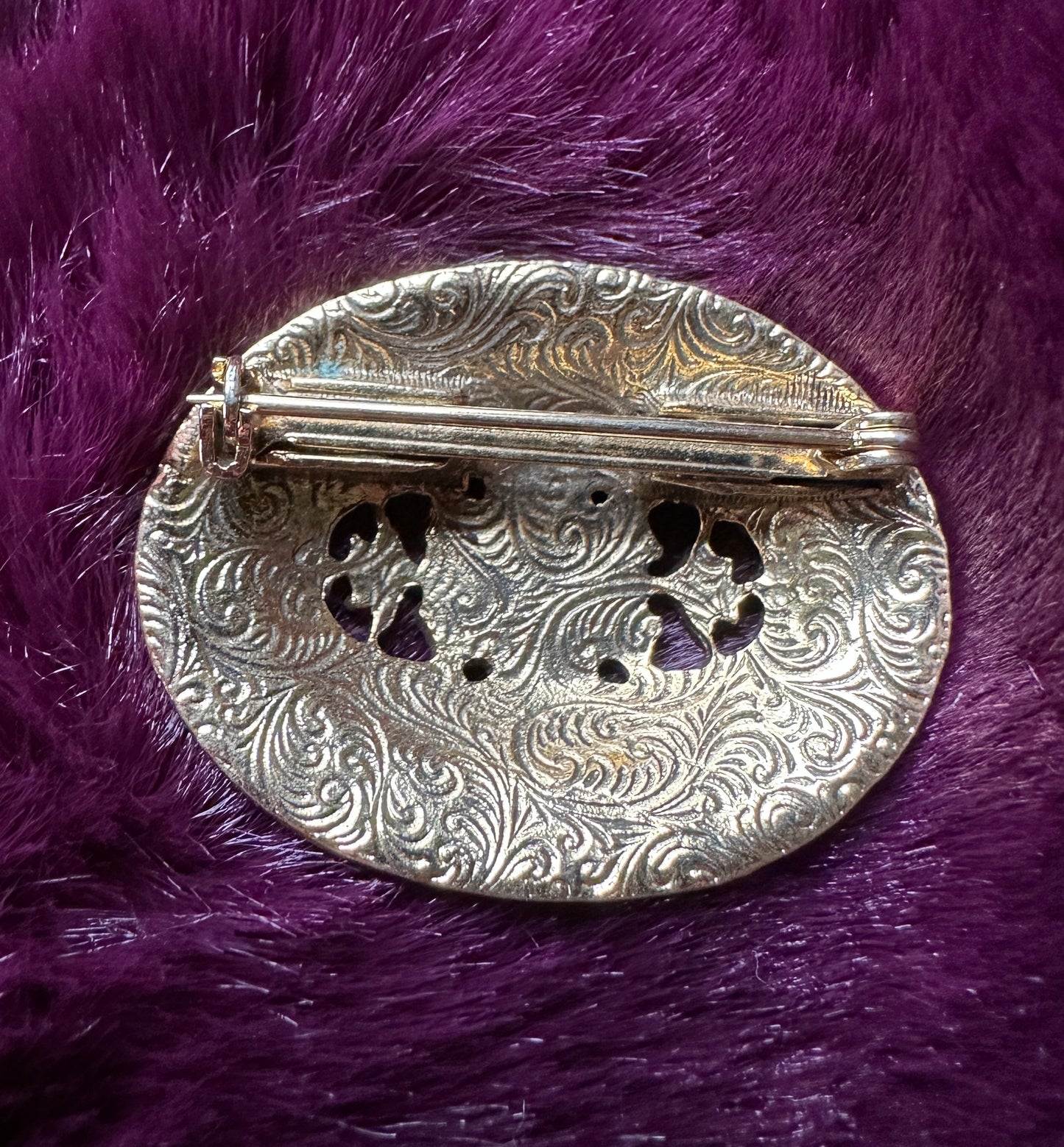 Victorian Mourning Style Pin