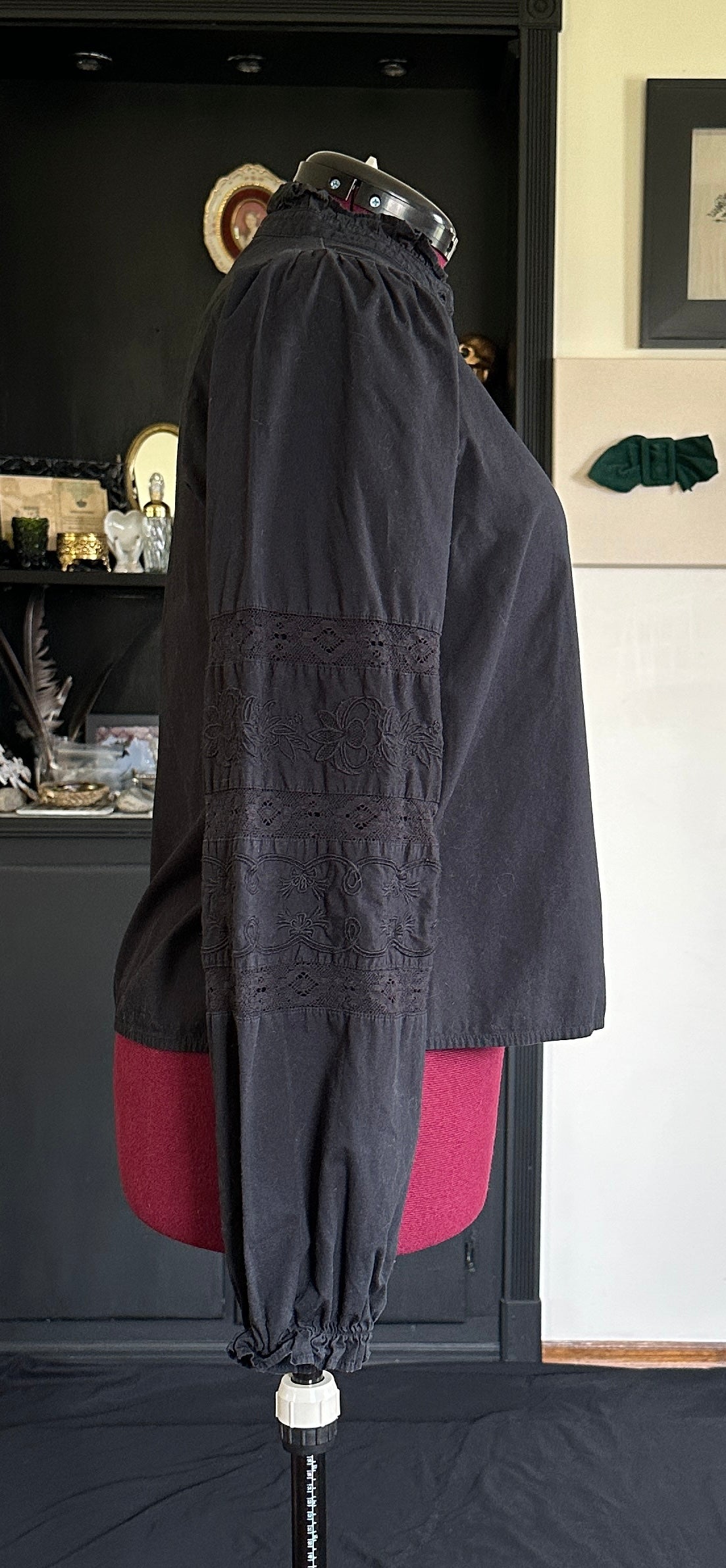 Cotton Prairie Goth Top L